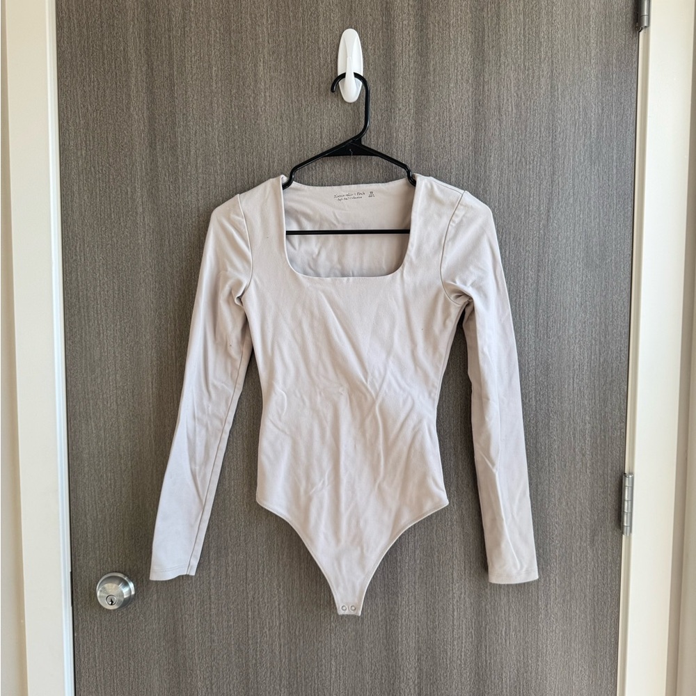 Abercrombie & Fitch Soft Lavender Bodysuit - XS